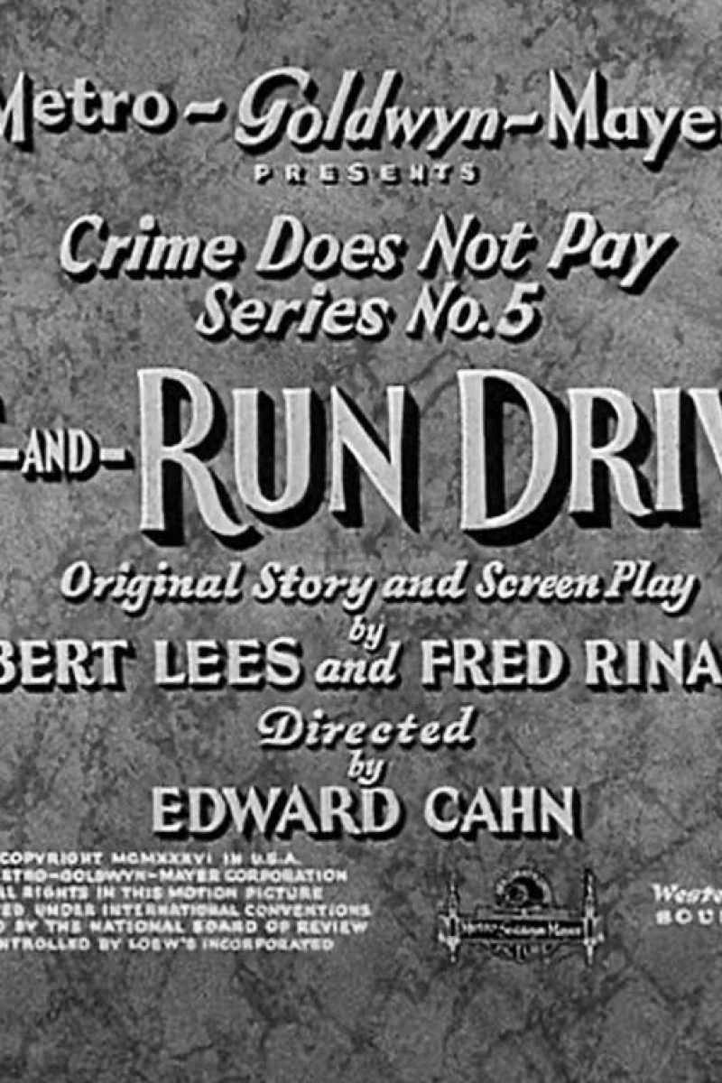 'Hit-and-Run Driver' Poster