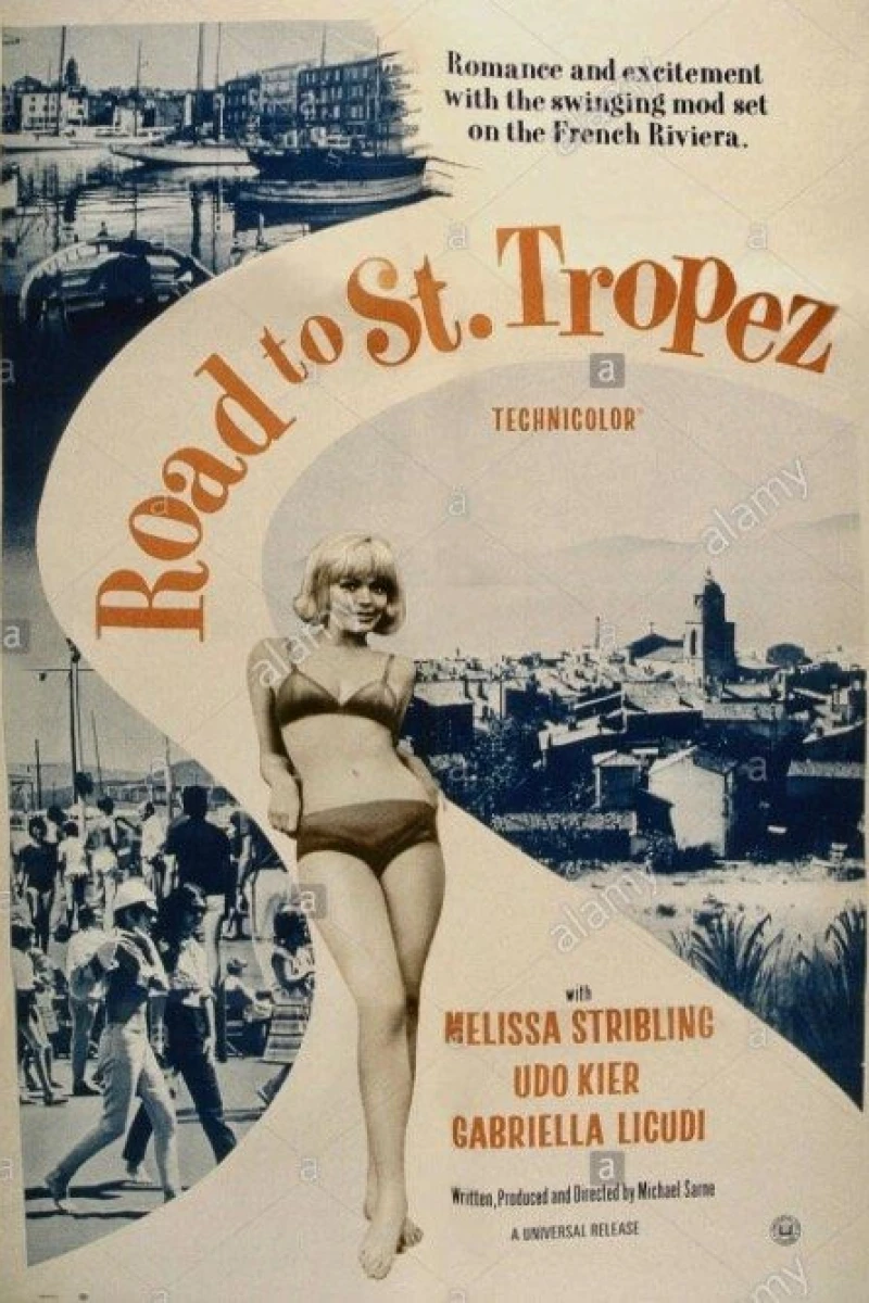 Road to Saint Tropez Poster