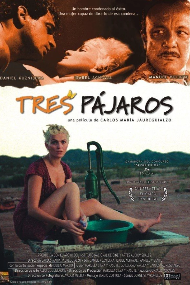 Tres pájaros Poster