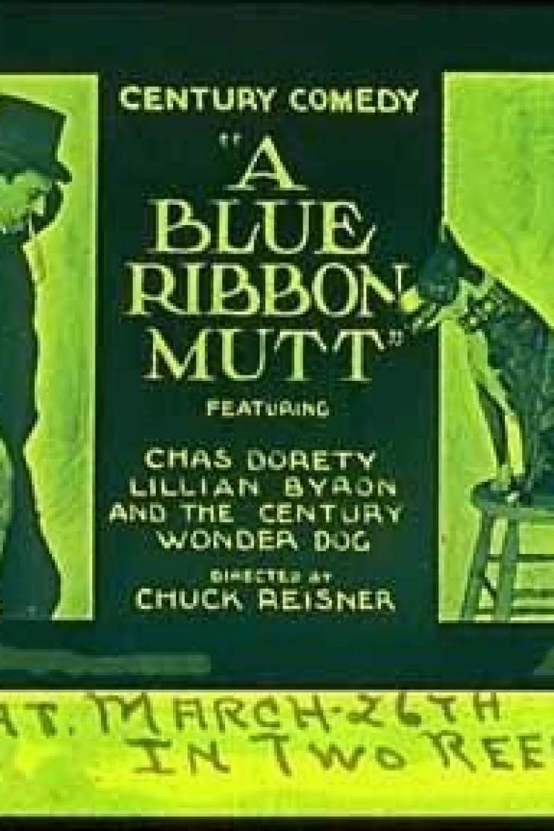 A Blue Ribbon Mutt Poster