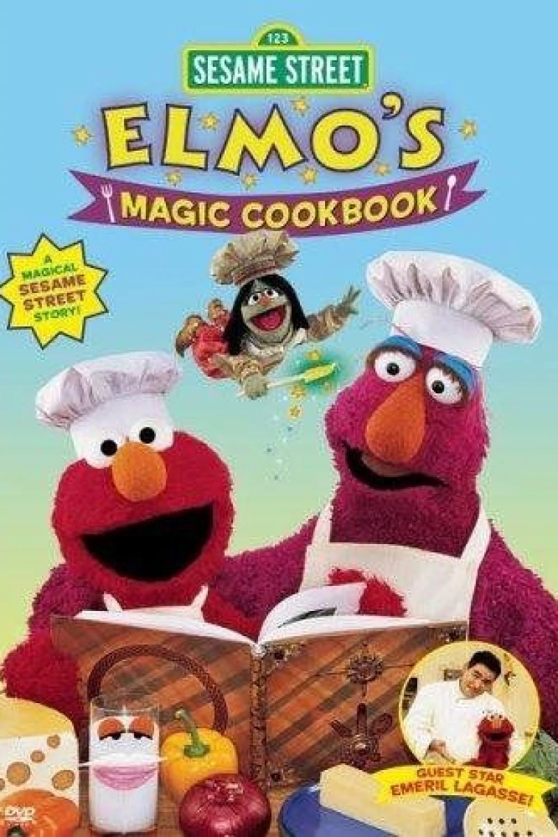 Elmo's Magic Cookbook Poster