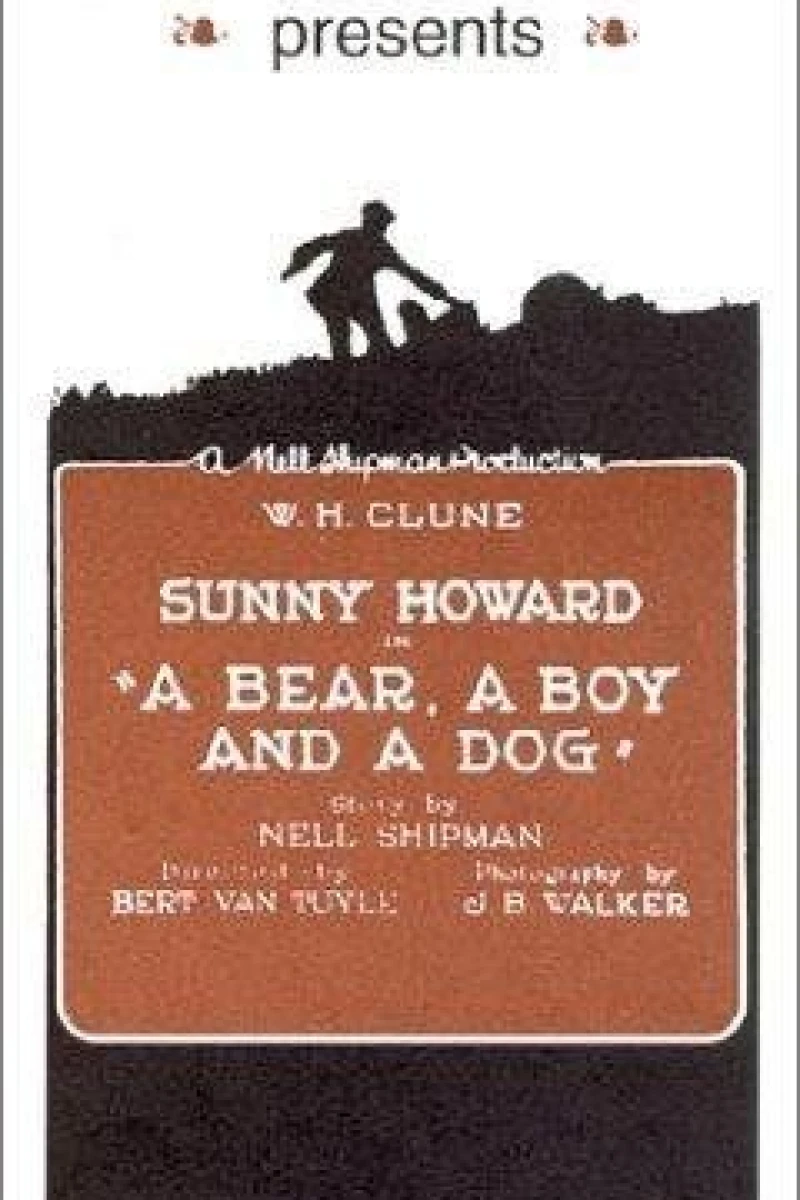 A Bear, a Boy and a Dog Poster