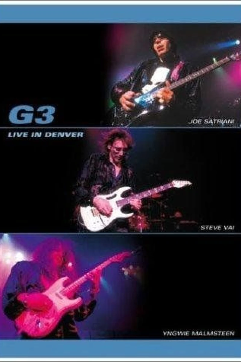 G3 Live in Denver Poster