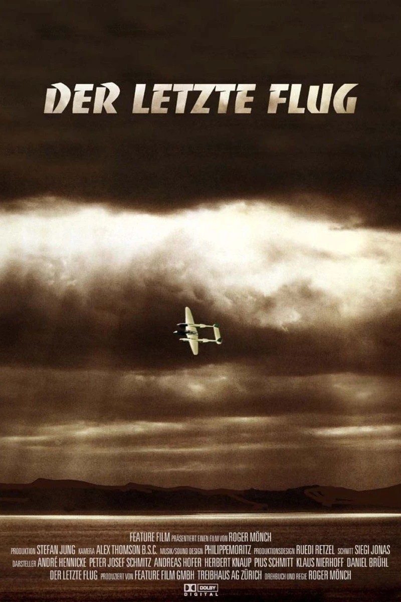 Der letzte Flug Poster