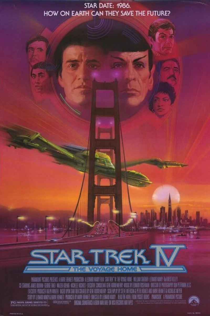 Star Trek IV: The Voyage Home Poster