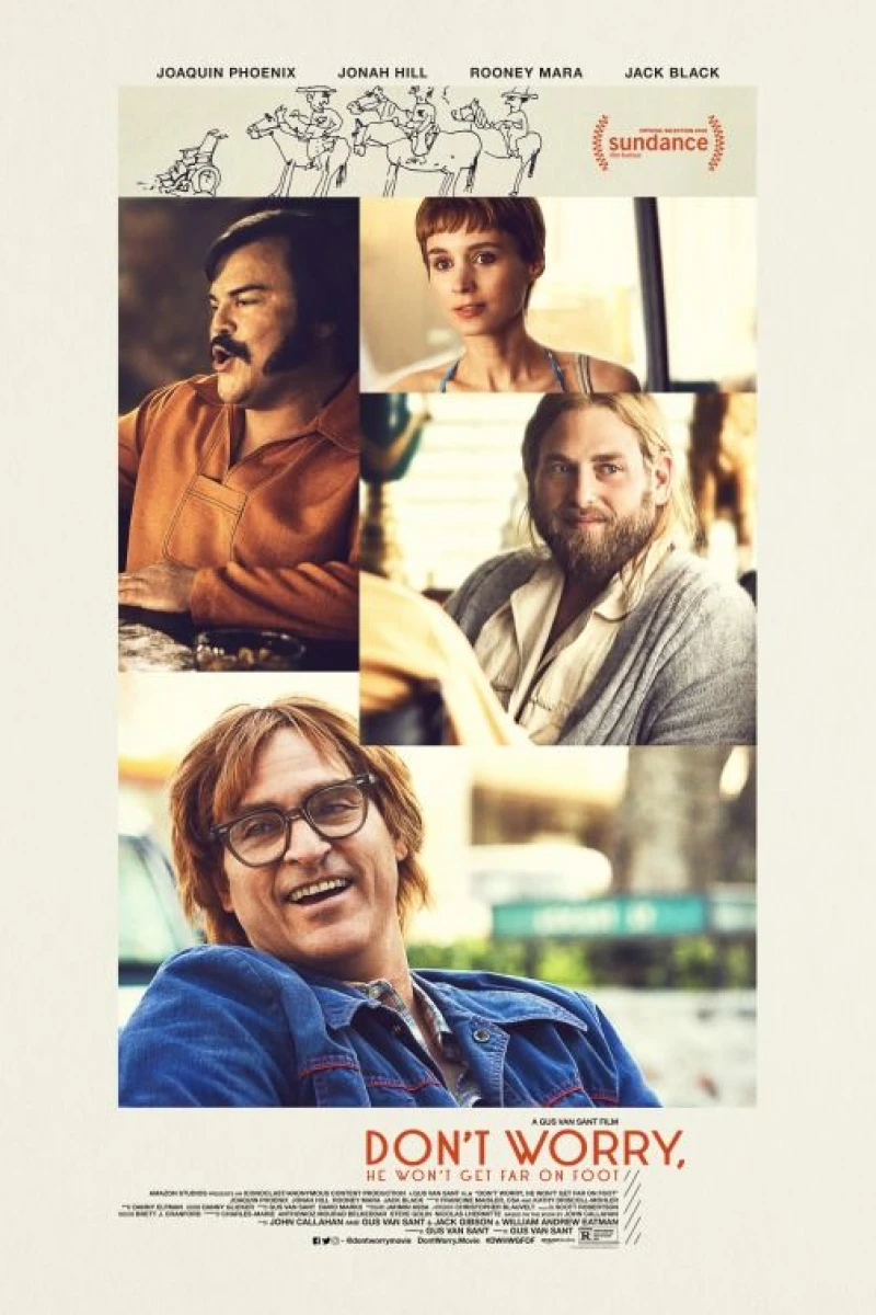 Don't Worry, He Won't Get Far on Foot Poster