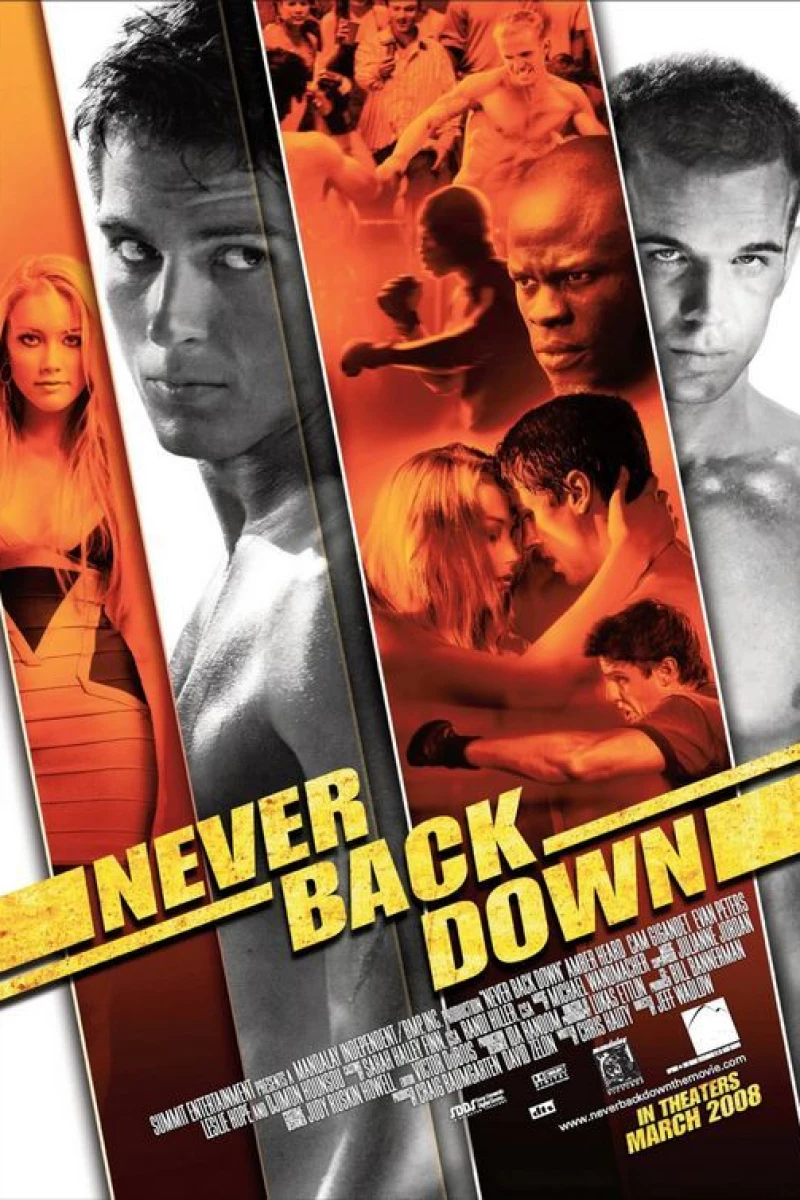 Never Back Down Poster