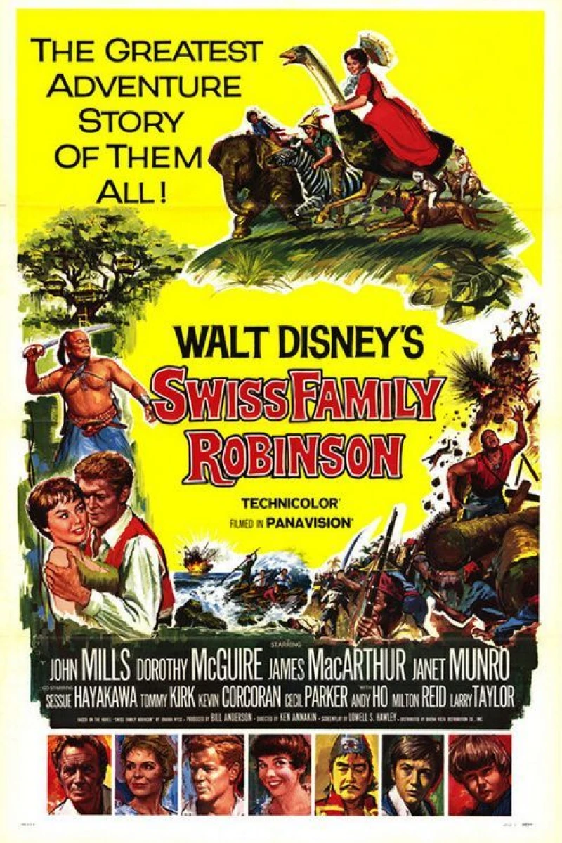 Swiss Family Robinson Poster