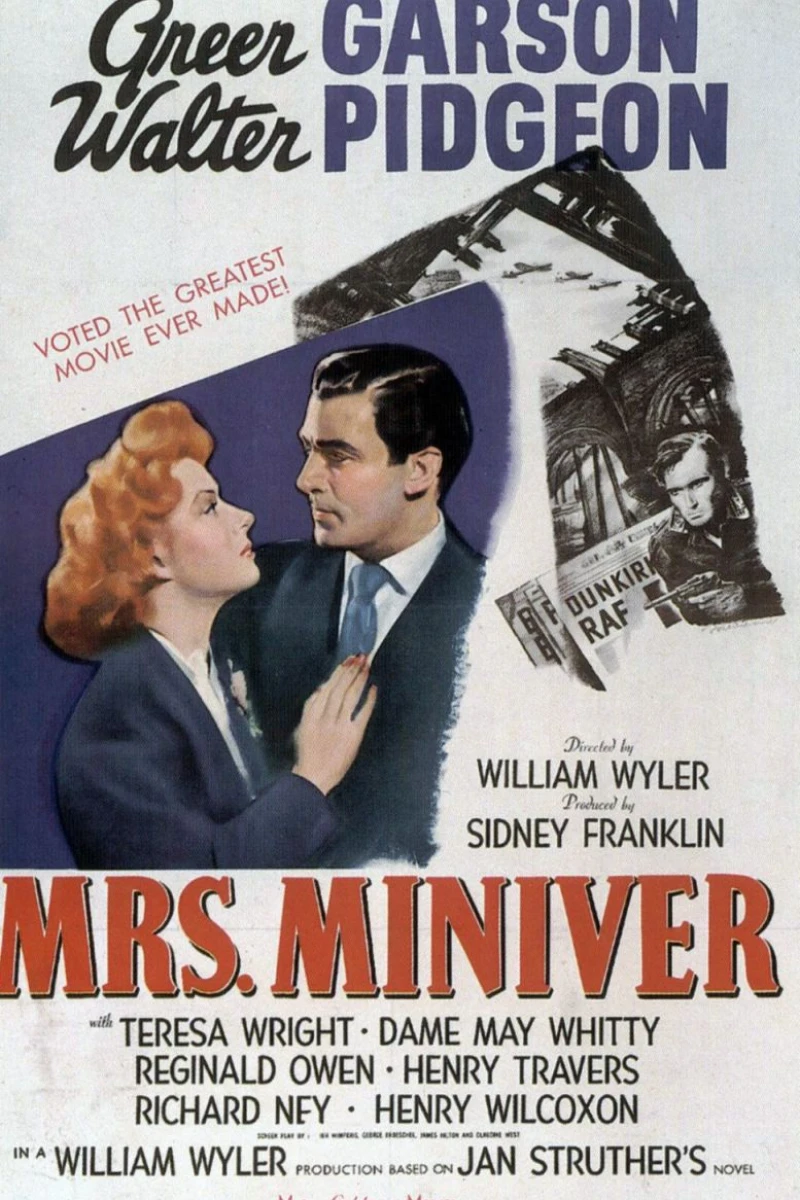 Mrs. Miniver Poster