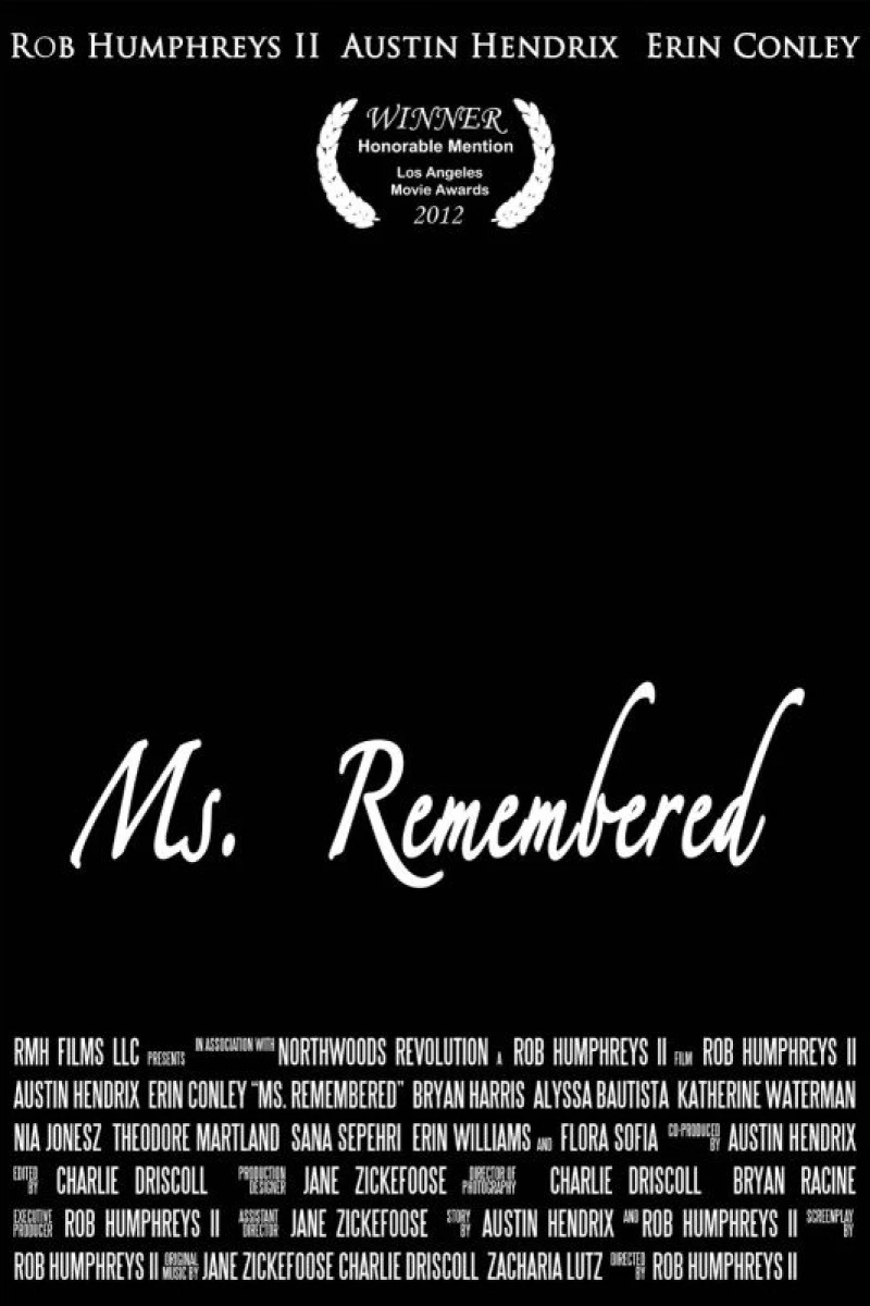 Ms. Remembered Poster