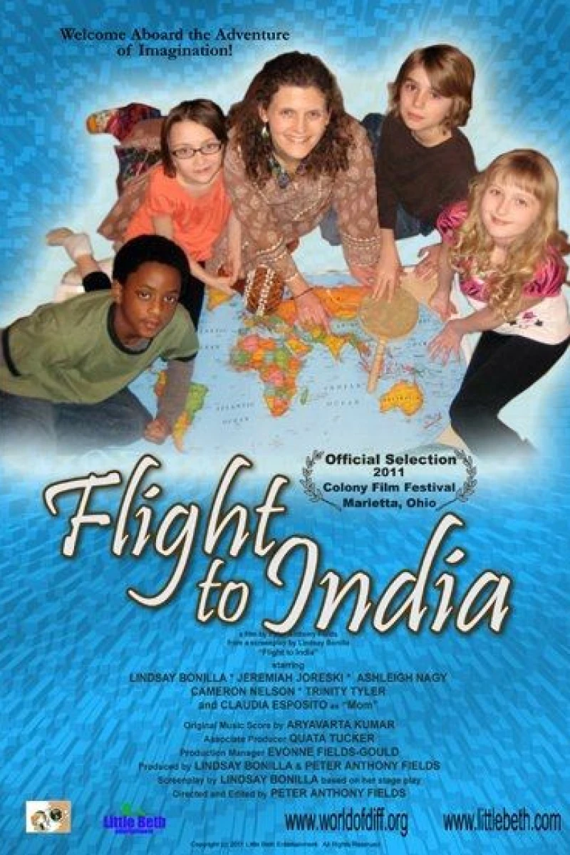 Flight to India Poster