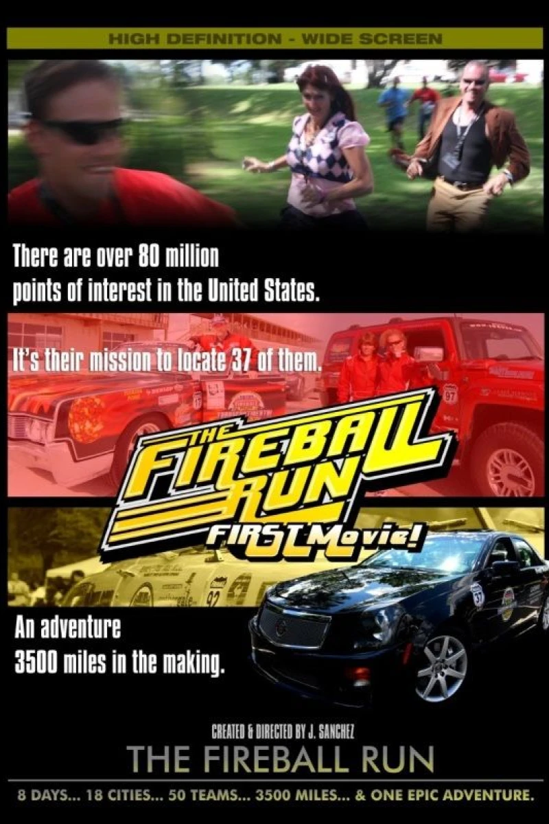 FIREBALL RUN: The Movie Poster