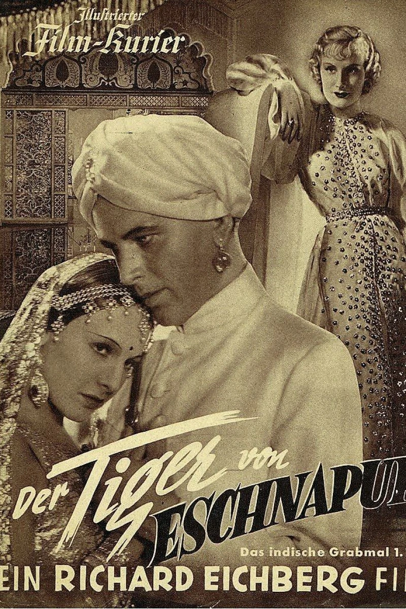 The Tiger of Eschnapur Poster