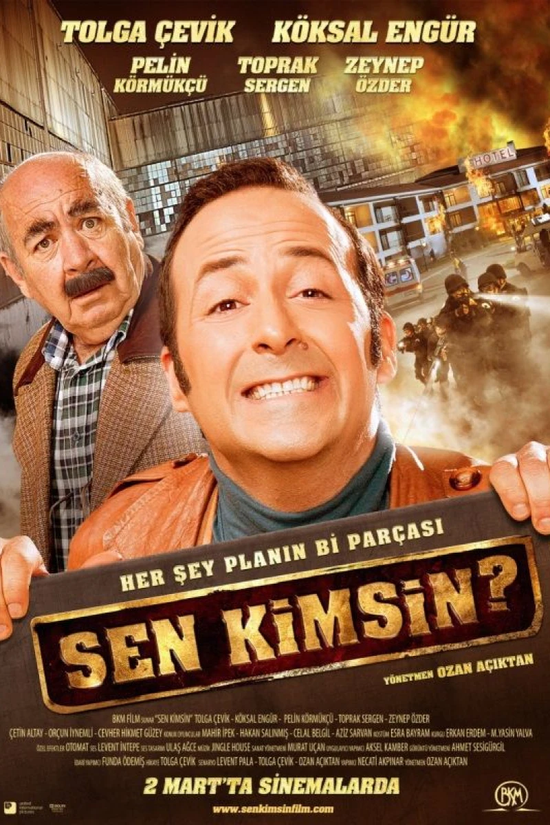 Sen Kimsin? Poster