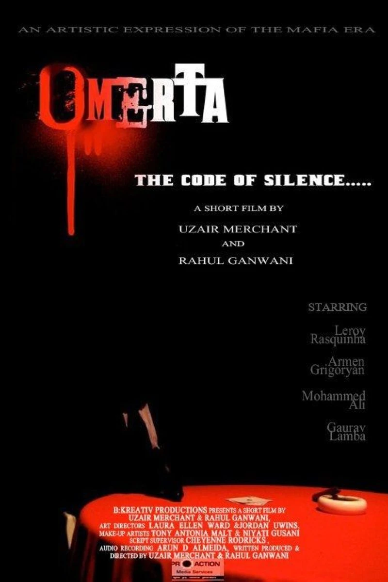 Omerta: The Code of Silence Poster