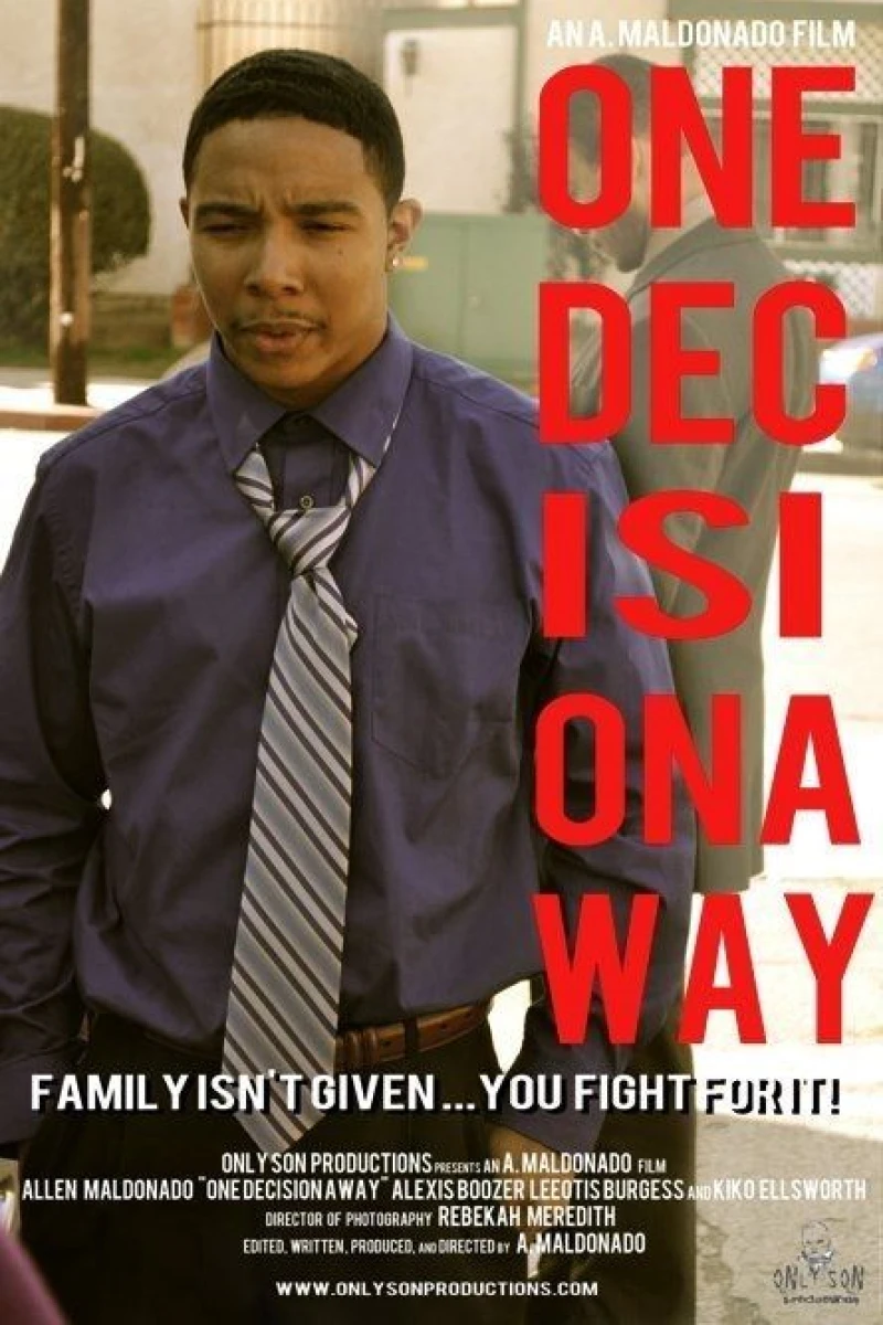 One Decision Away Poster