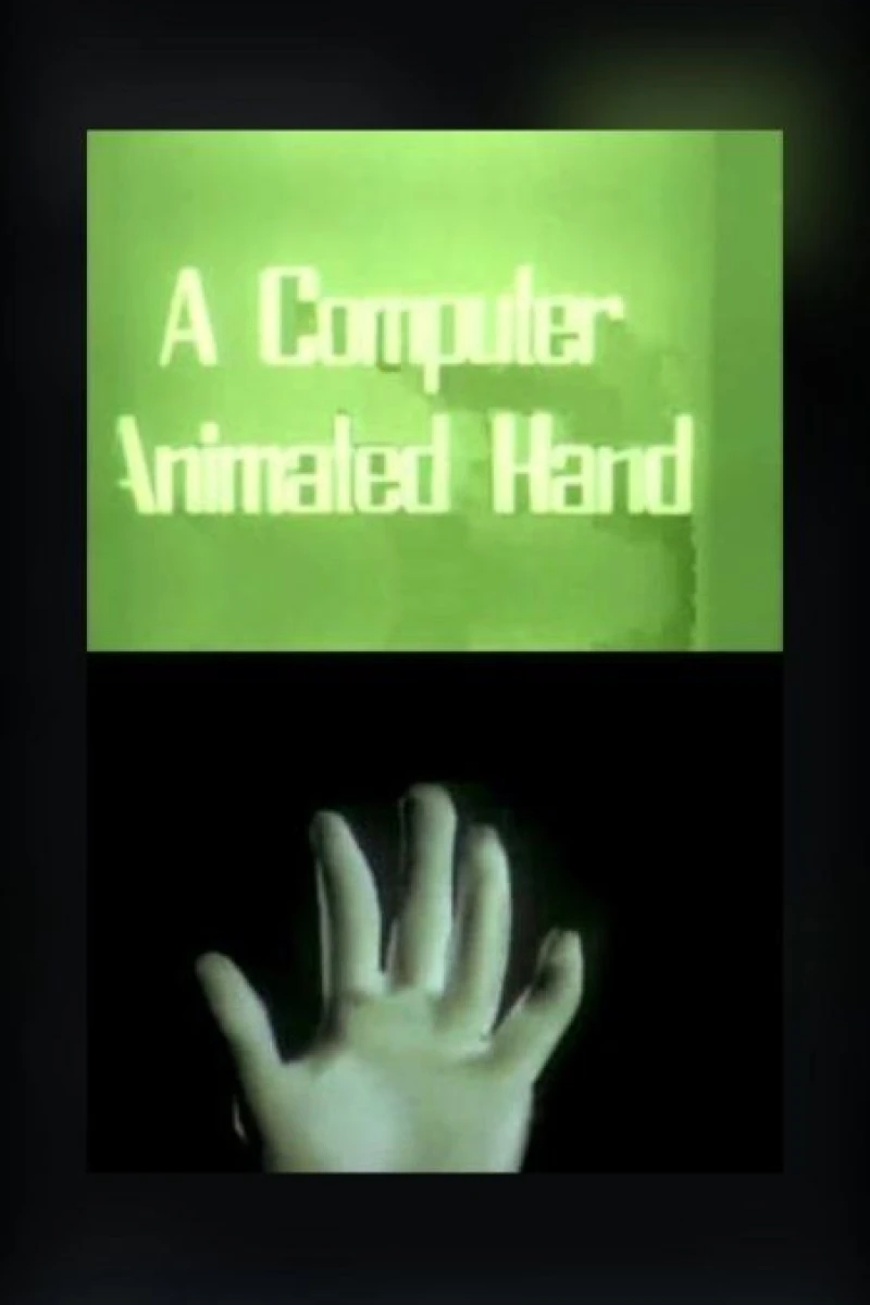 A Computer Animated Hand Poster