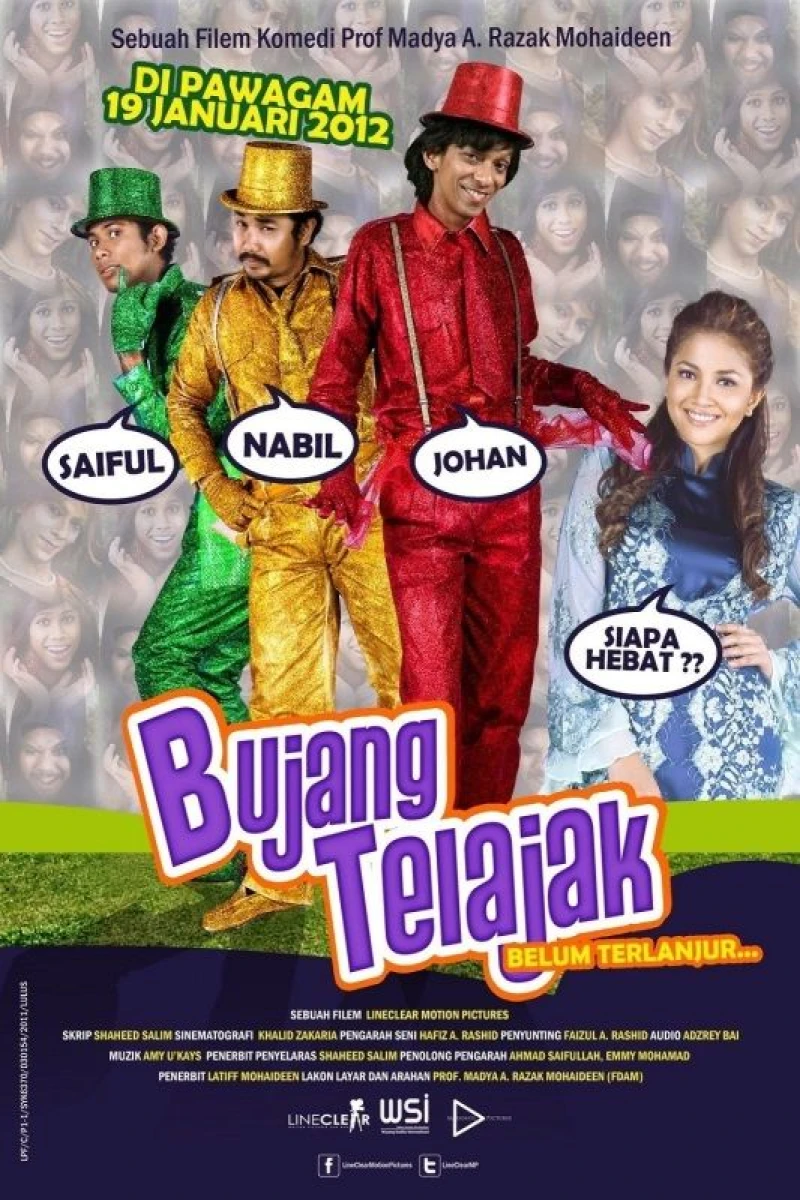 Bujang terlajak Poster