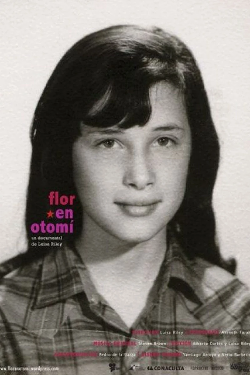Flor en otomí Poster