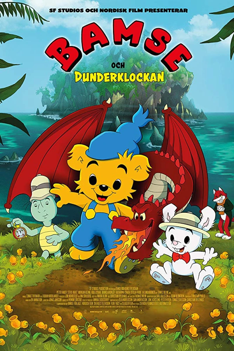 Bamse och dunderklockan Poster