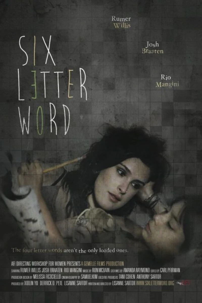 Six Letter Word Poster