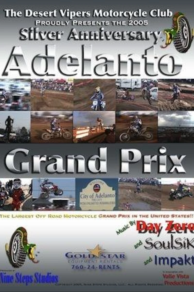 Silver Anniversary Adelanto Grand Prix Poster