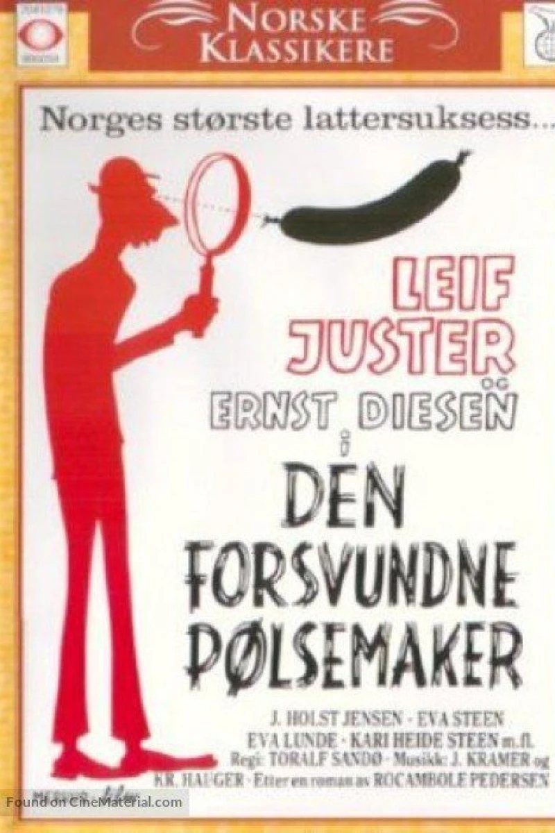 Den forsvundne pølsemaker Poster