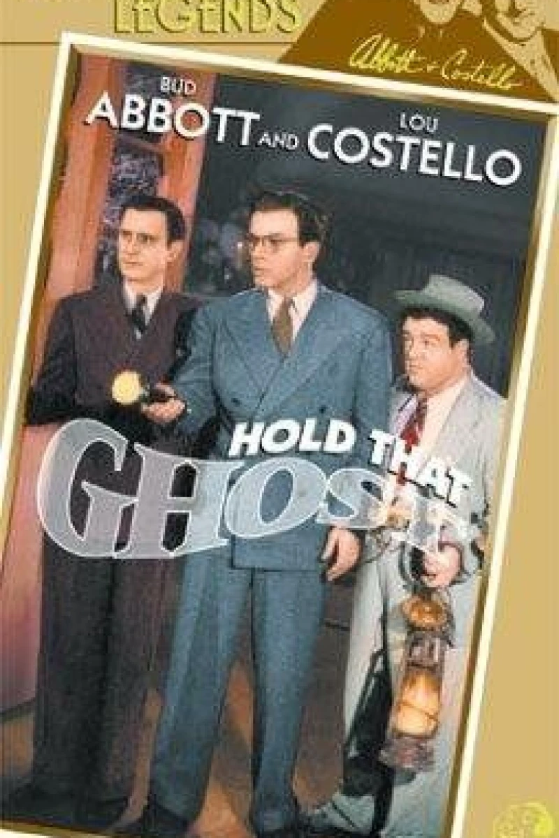 Hold That Ghost Poster