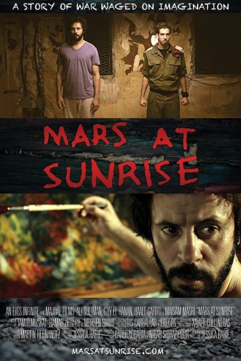 Mars at Sunrise Poster