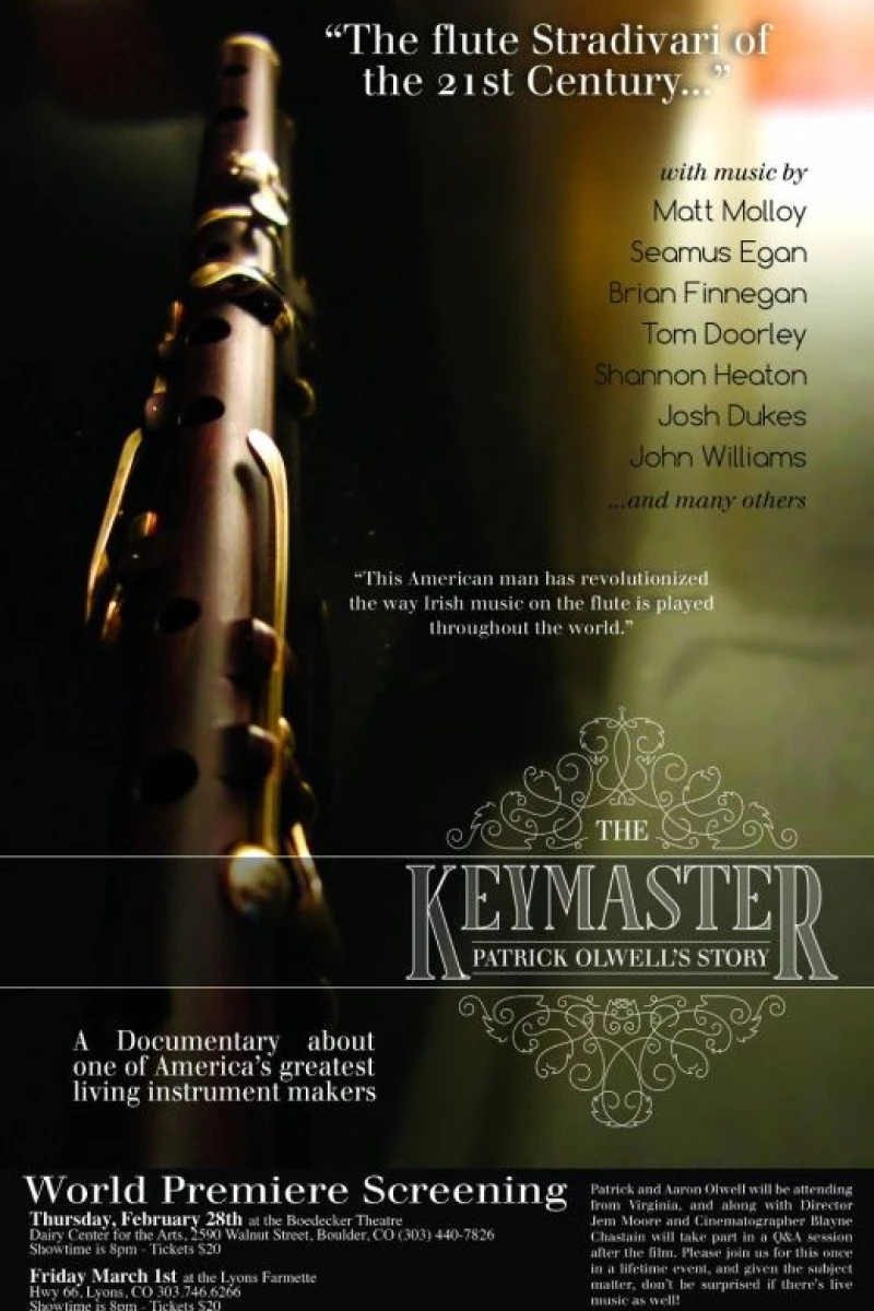 The Keymaster: Patrick Olwell's Story Poster