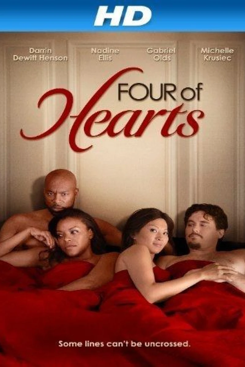 Four of Hearts Poster