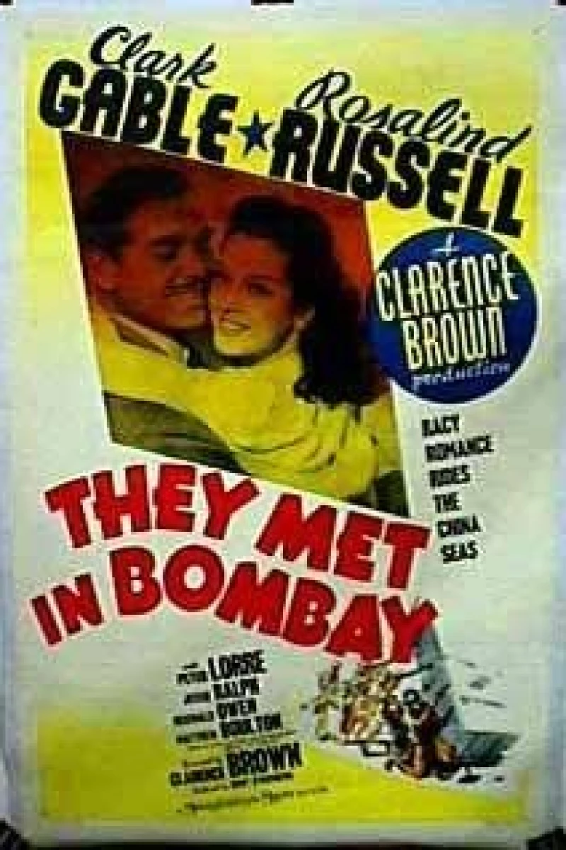 They Met in Bombay Poster