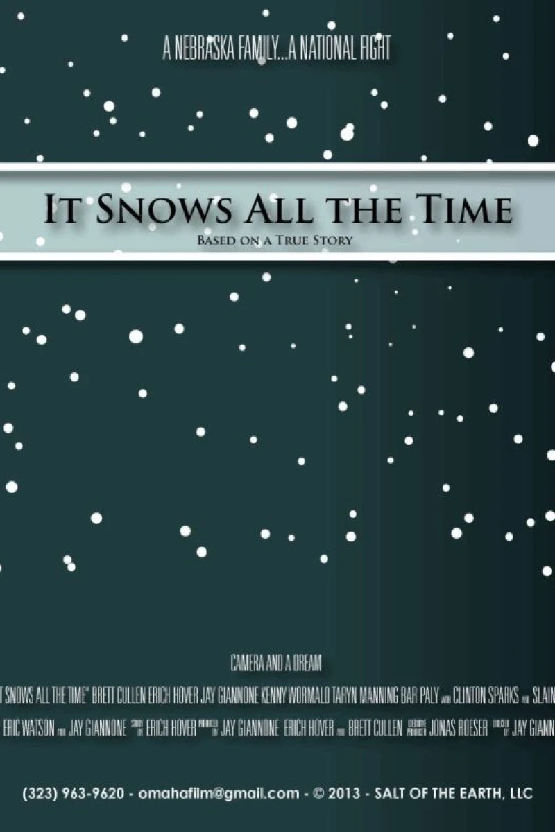 It Snows All the Time Poster