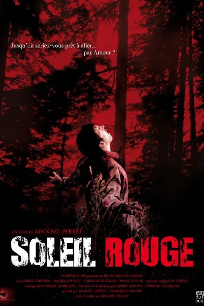 Soleil rouge Poster