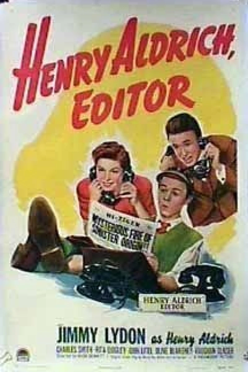 Henry Aldrich, Editor Poster