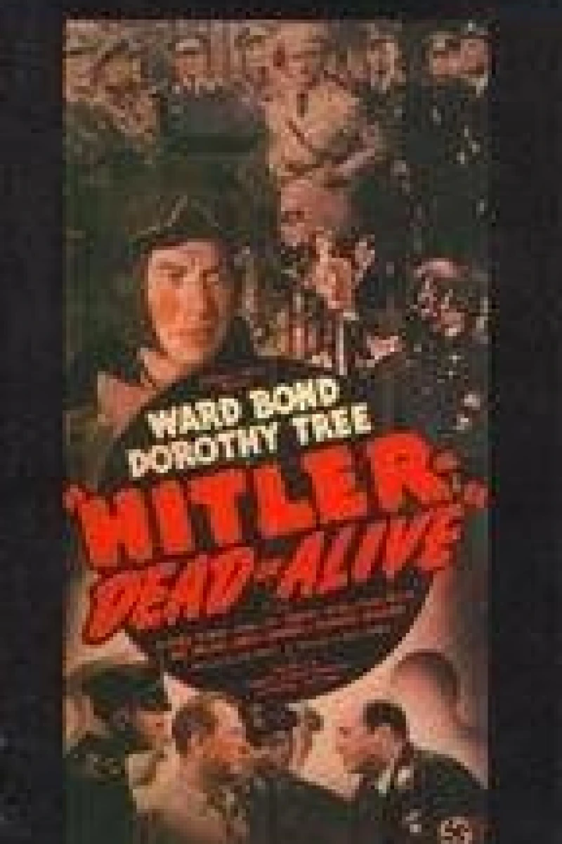 Hitler--Dead or Alive Poster