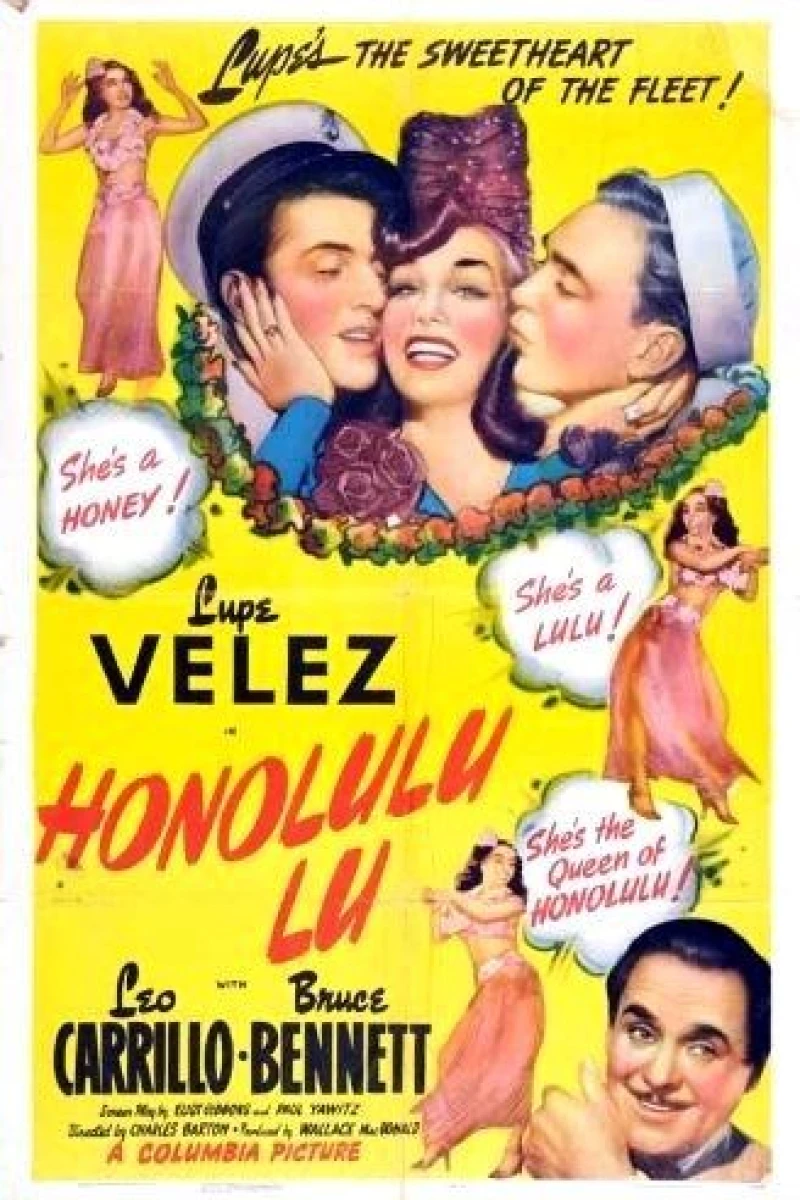 Honolulu Lu Poster