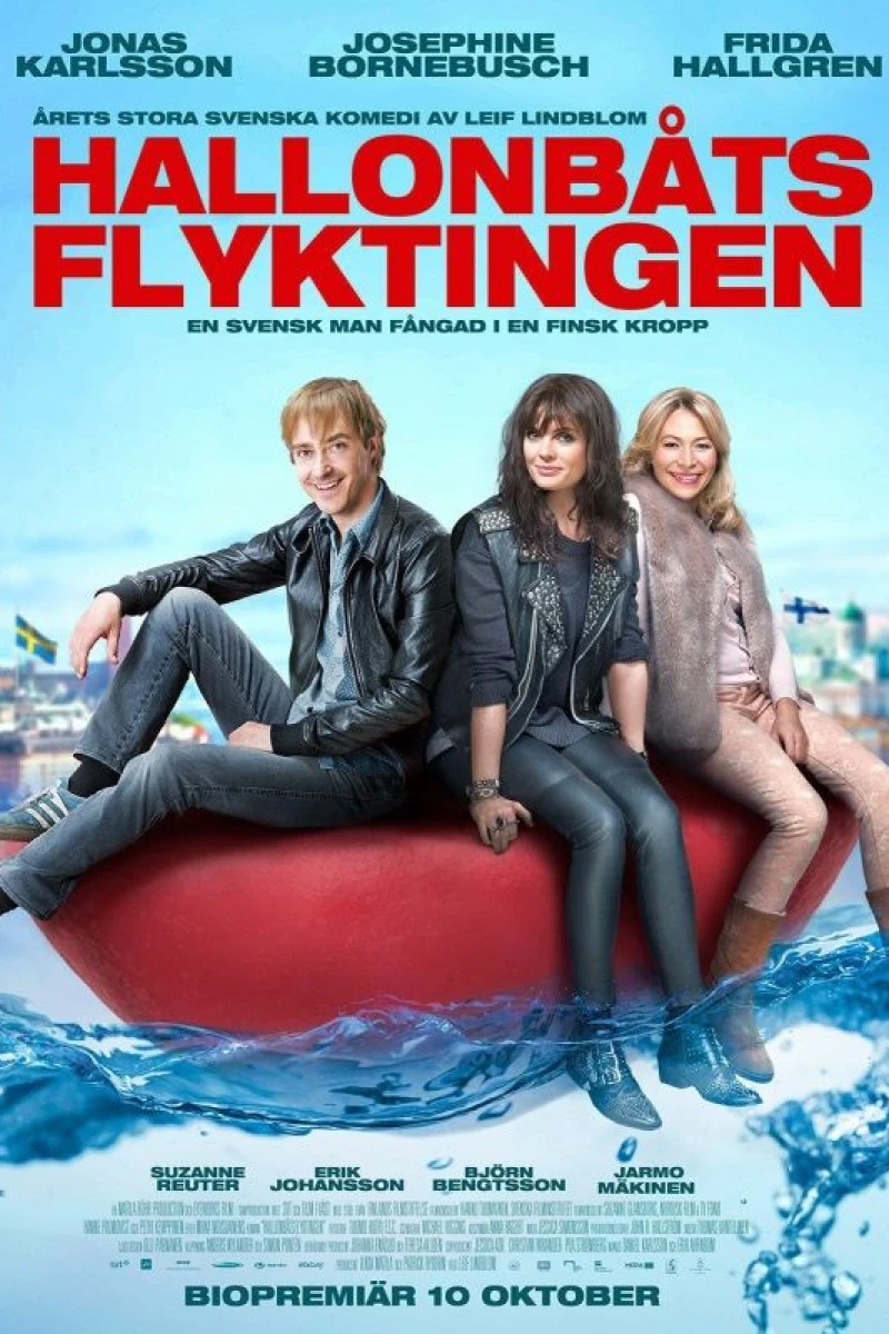 Hallonbåts-flyktingen Poster