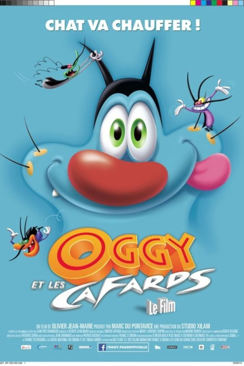 Oggy and the Cockroaches: The Movie Poster