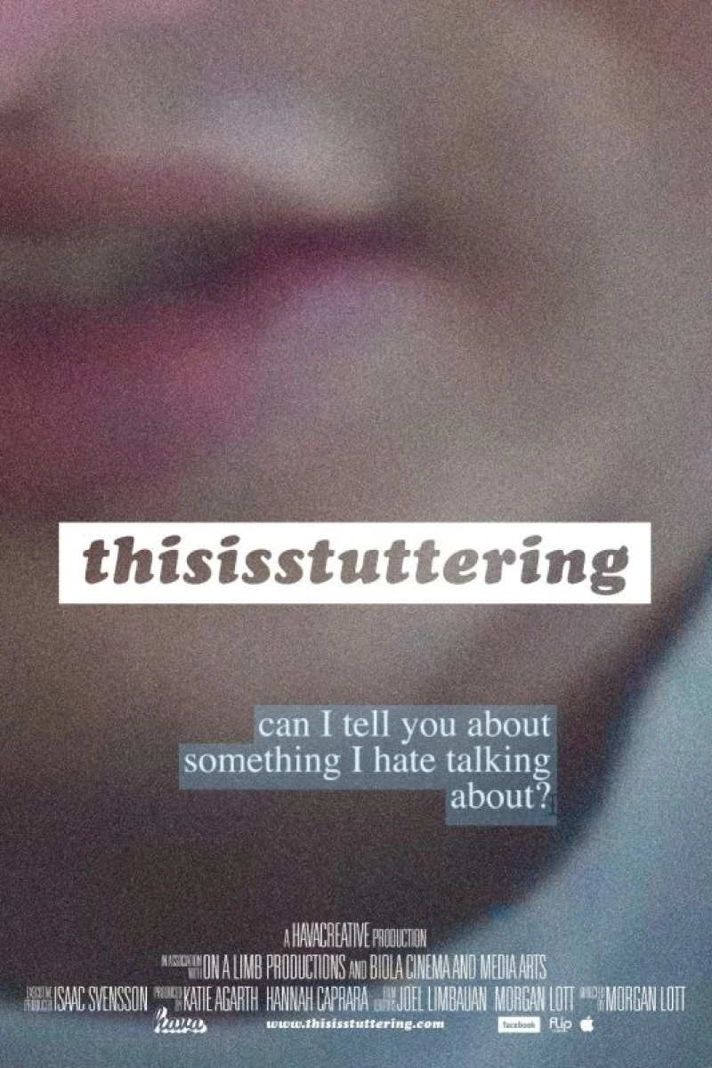 thisisstuttering Poster