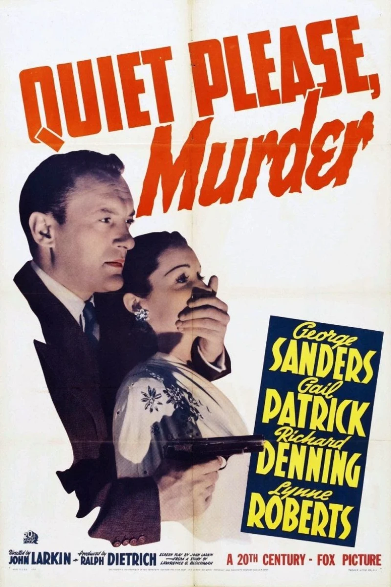 Quiet Please: Murder Poster