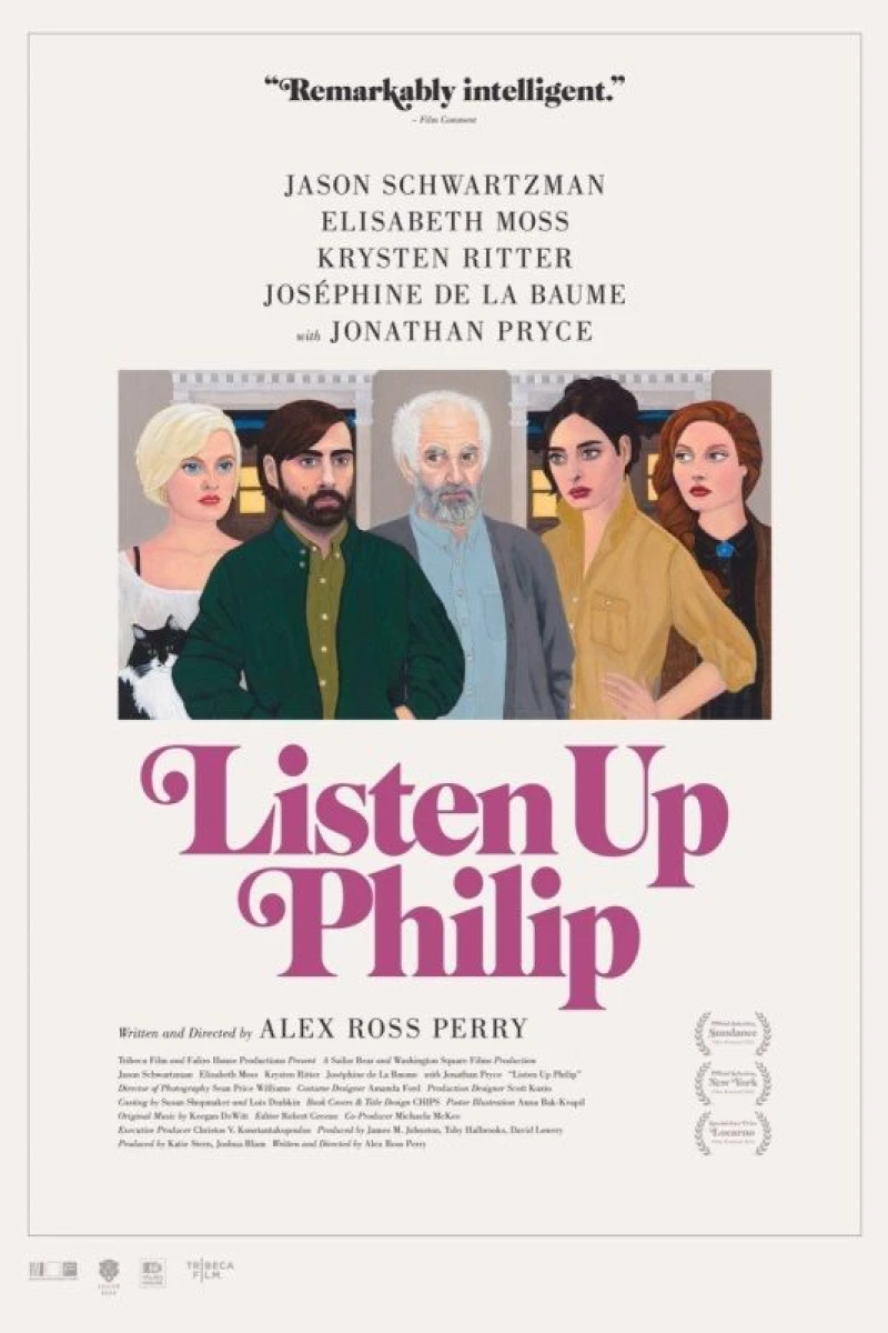 Listen Up Philip Poster