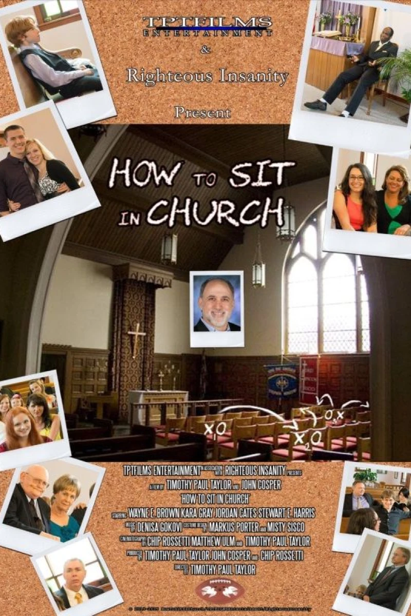 How to Sit in Church Poster