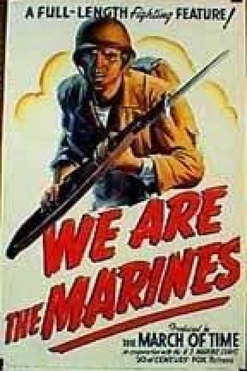 We Are the Marines Poster