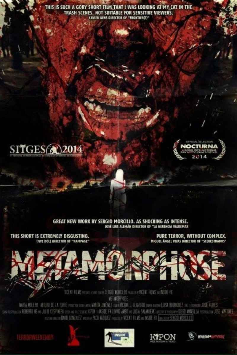 M Is for Metamorphose: The ABC's of Death 2 Poster