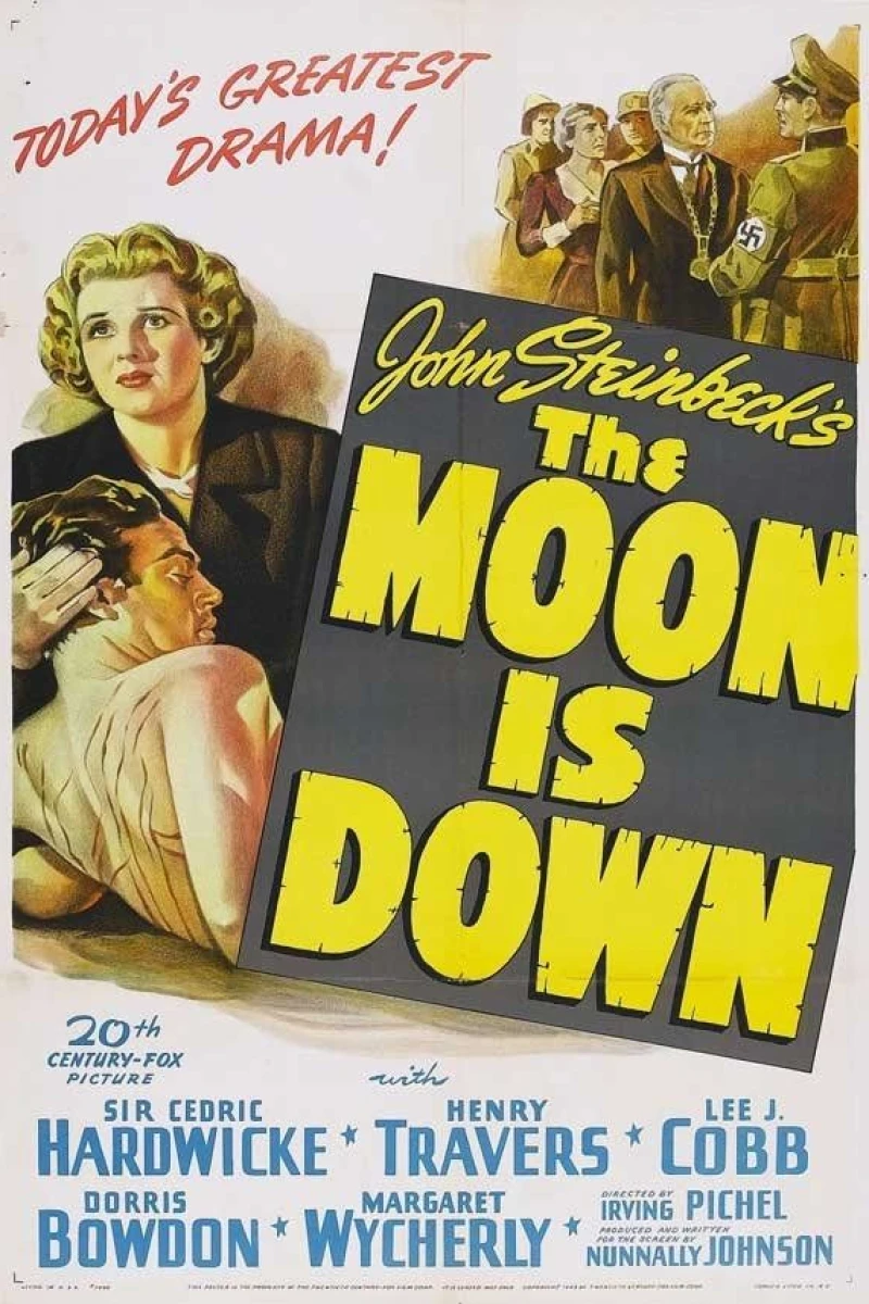 The Moon Is Down Poster