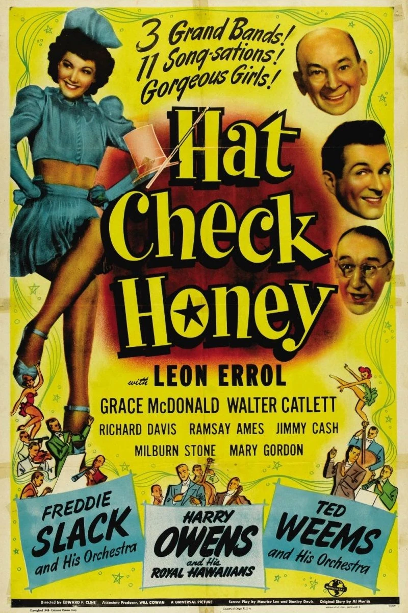 Hat Check Honey Poster