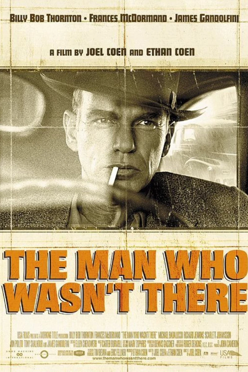 The Man Who Wasn't There Poster